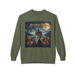 Haunted Halloween Hoodie – Spooky Graphic Unisex Pullover for Fall & Trick-or-Treat Nights