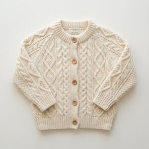 Chunky Knit Cotton Cardigan