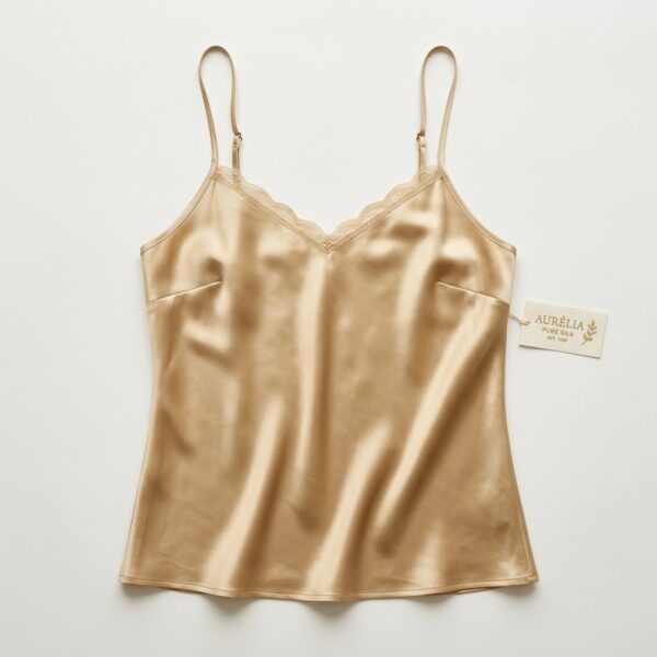 Minimalist Silk Camisole Top