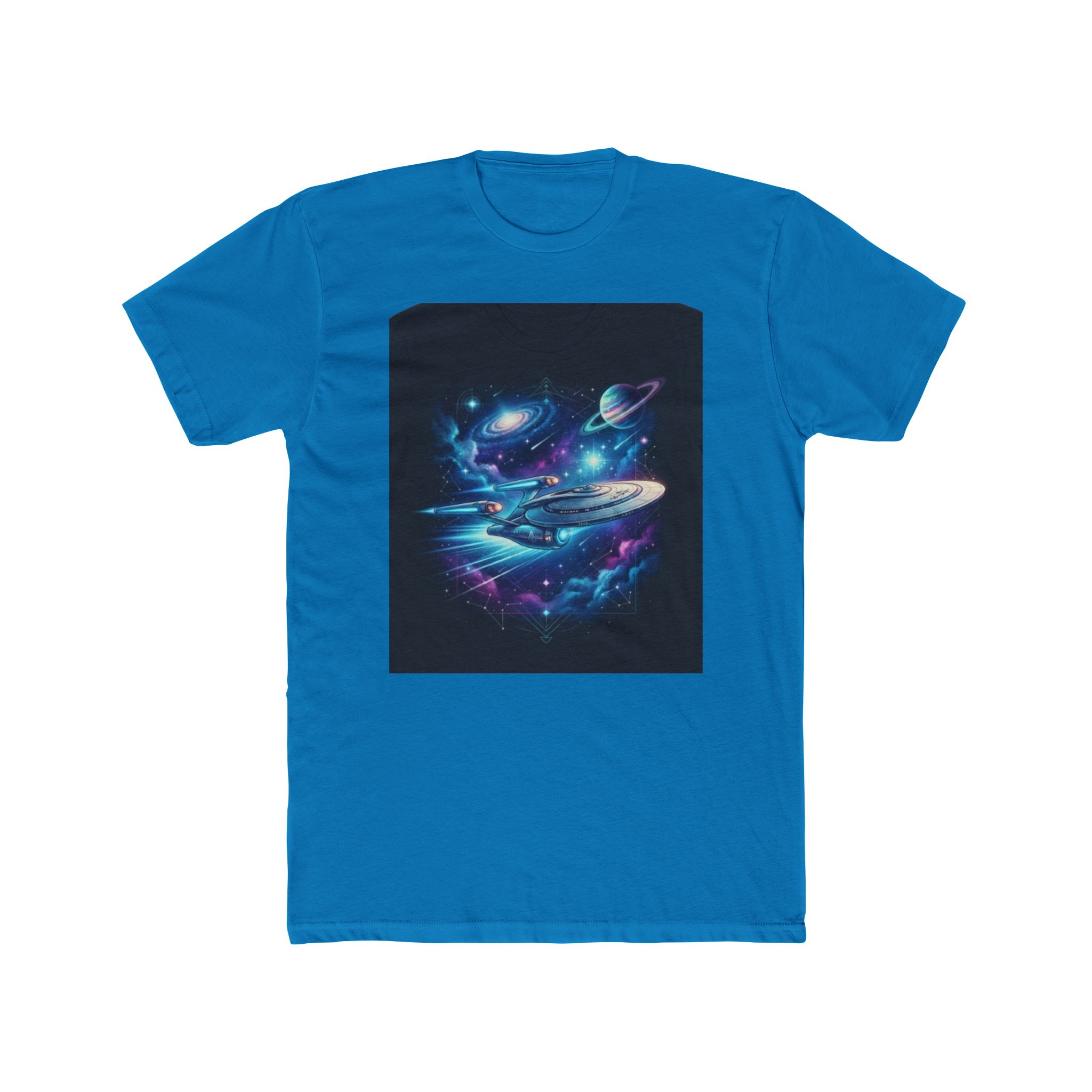 **Galactic Explorer Unisex T-Shirt | Retro Futuristic Space Adventure Graphic Tee** - Image 4