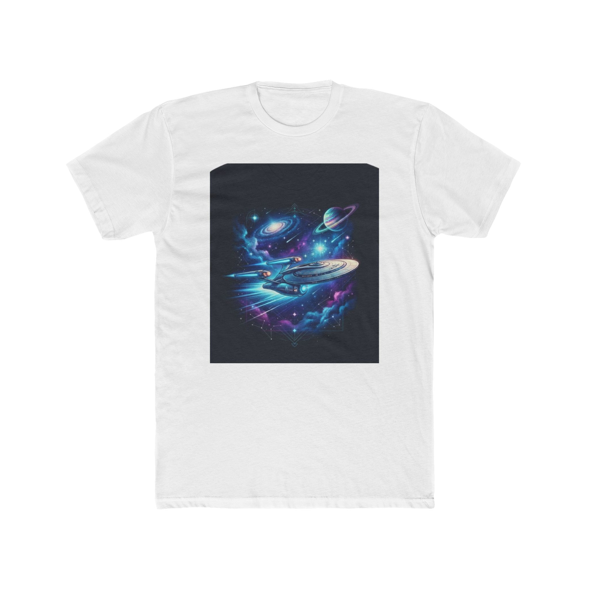 **Galactic Explorer Unisex T-Shirt | Retro Futuristic Space Adventure Graphic Tee** - Image 6
