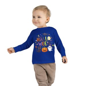 Halloween Cute Kids T-Shirt | Adorable Ghost, Pumpkin & Bat Halloween Graphic Tee | Fun Halloween Shirt for Boys & Girls