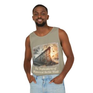 The Implications of Historical Berlin Wall | Vintage History Graphic Unisex Tank Top