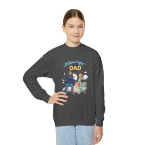 Pillow Fight with DAD – Fun Family Bonding Kids Hoodie
